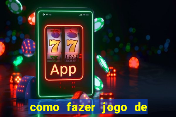 como fazer jogo de futebol online