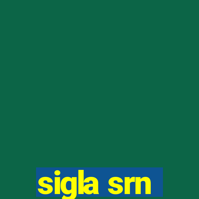 sigla srn