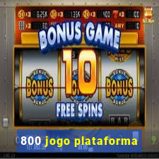 800 jogo plataforma