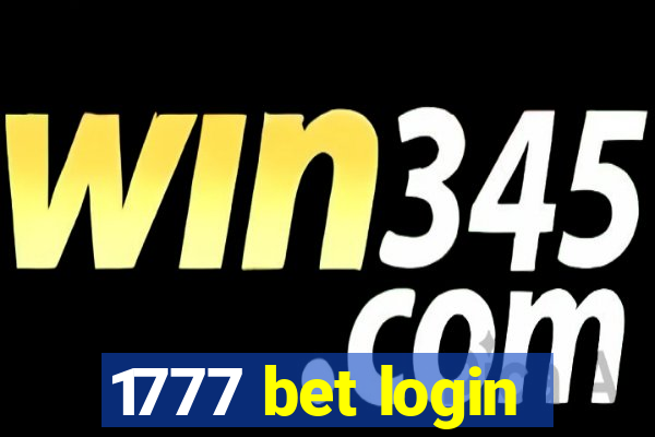 1777 bet login