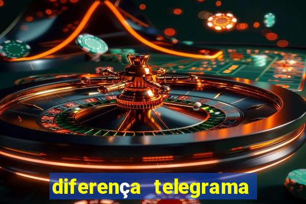 diferença telegrama e carta