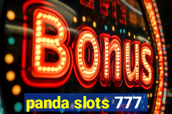 panda slots 777