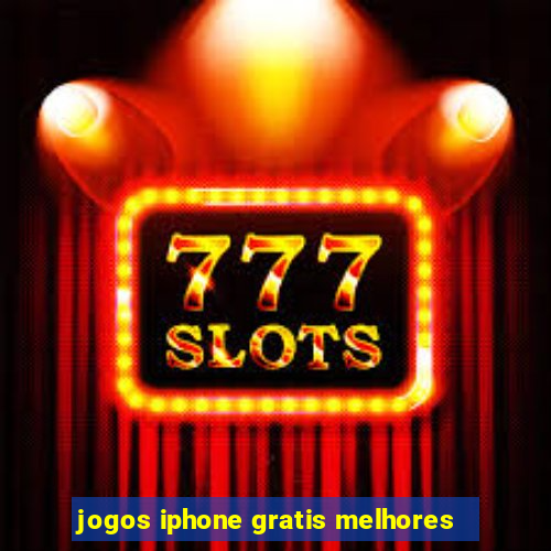 jogos iphone gratis melhores