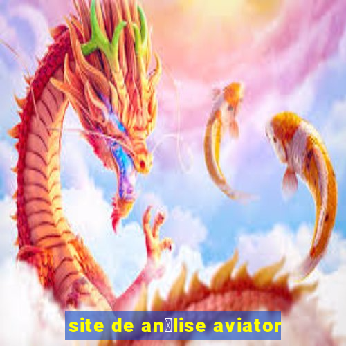 site de an谩lise aviator