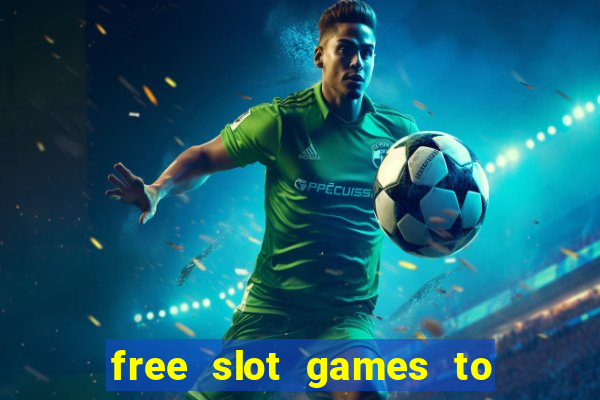 free slot games to play offline