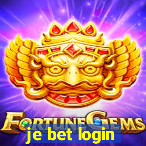 je bet login