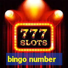 bingo number