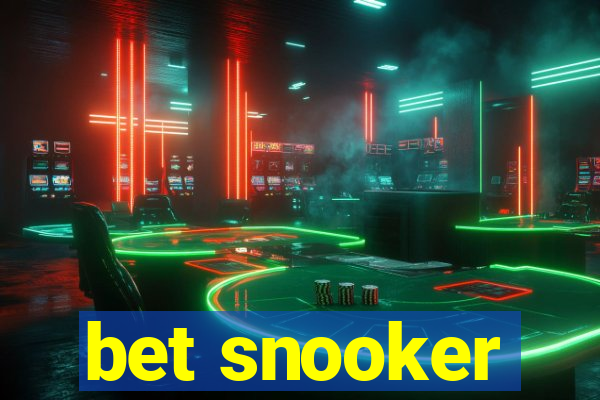 bet snooker