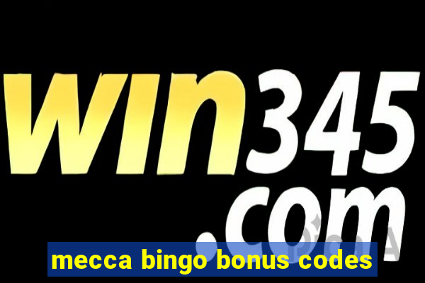 mecca bingo bonus codes