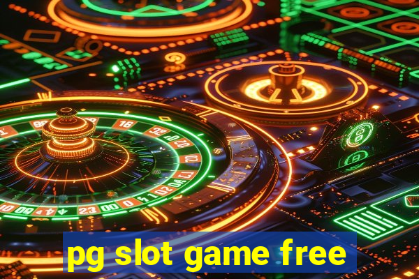 pg slot game free