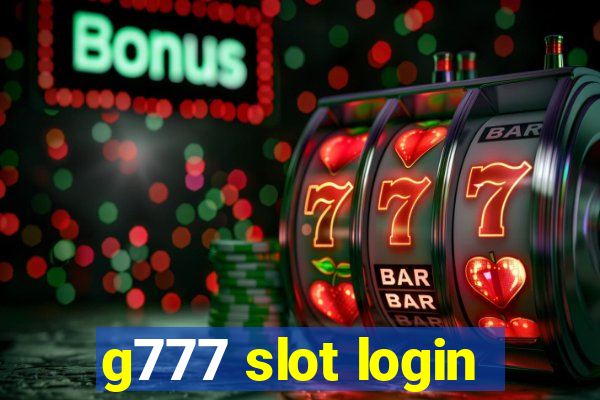 g777 slot login