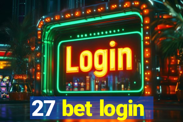 27 bet login