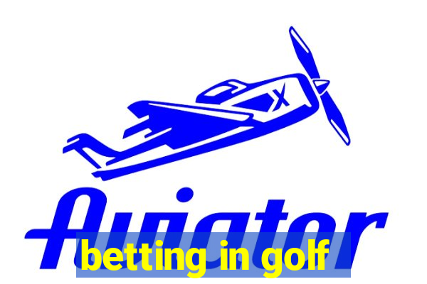 betting in golf