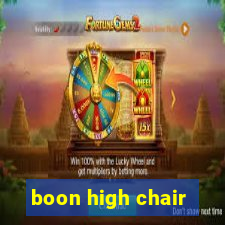 boon high chair