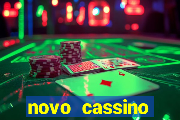 novo cassino pagando no cadastro