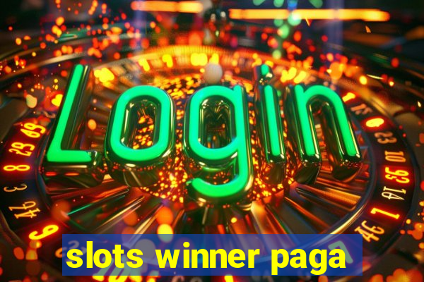 slots winner paga