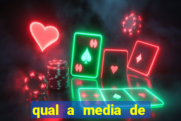 qual a media de escanteios por jogo