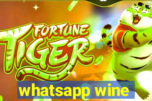 whatsapp wine