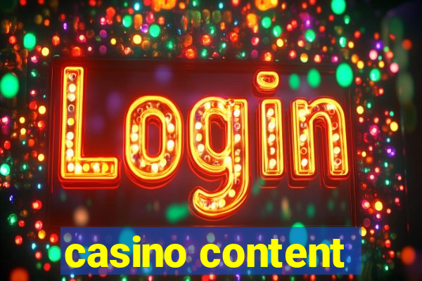 casino content