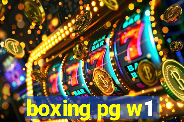 boxing pg w1