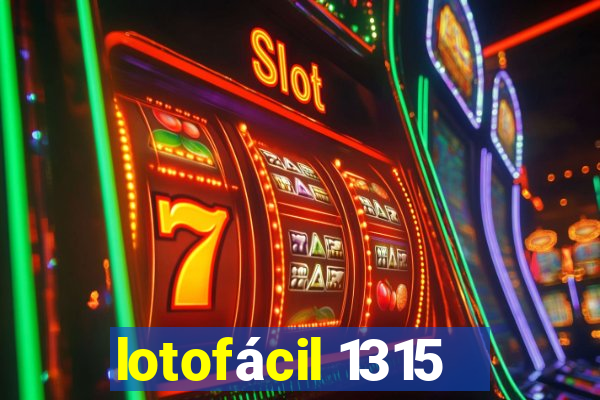 lotofácil 1315