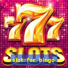 slot for bingo penghasil saldo dana