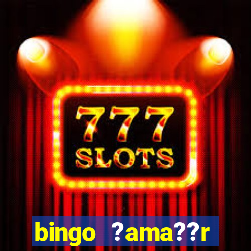 bingo ?ama??r deterjan? kimin