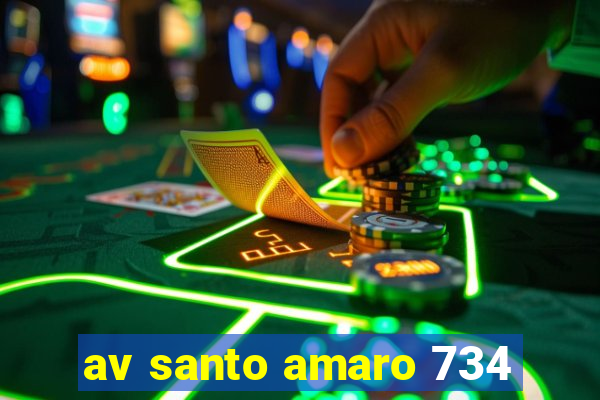 av santo amaro 734