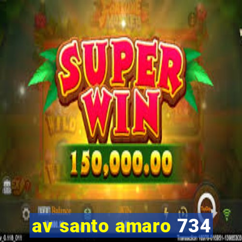 av santo amaro 734