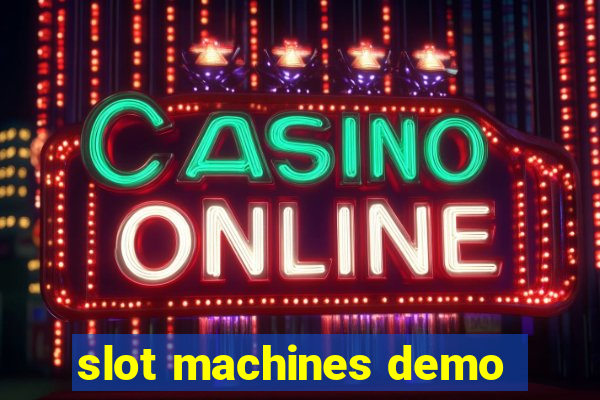 slot machines demo