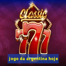 jogo da argentina hoje