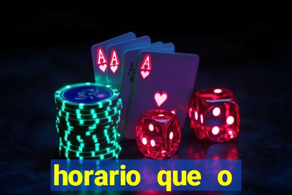 horario que o fortune mouse paga