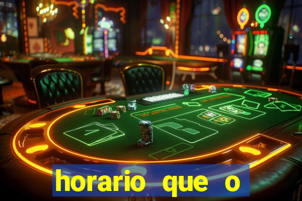 horario que o fortune mouse paga