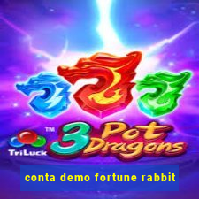 conta demo fortune rabbit