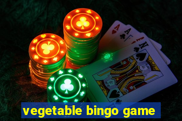 vegetable bingo game