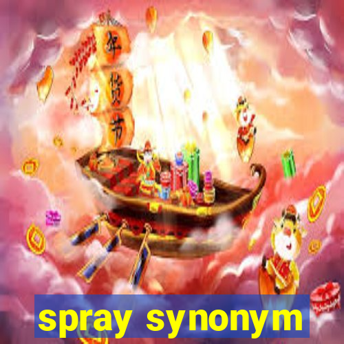 spray synonym