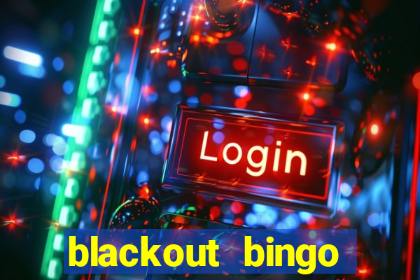 blackout bingo promo code