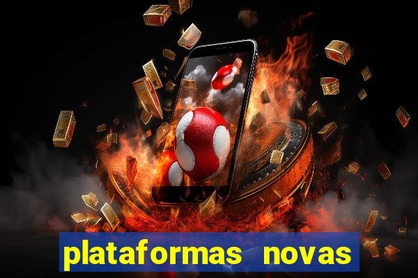 plataformas novas com bonus de cadastro