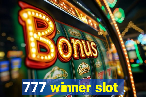 777 winner slot