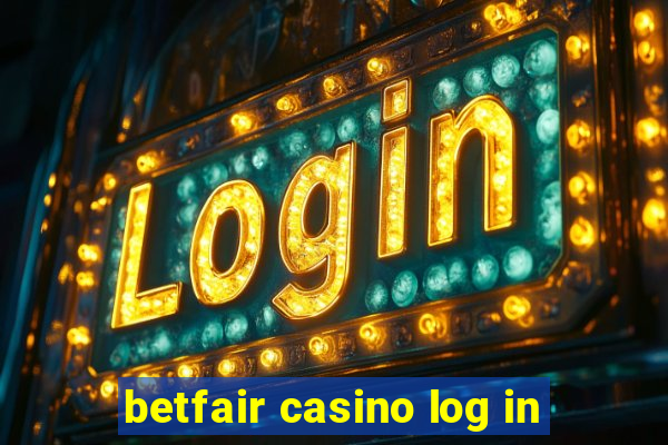 betfair casino log in