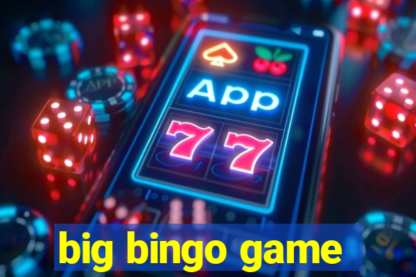 big bingo game