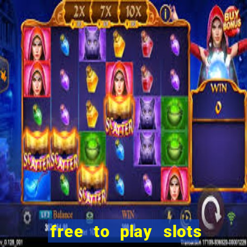 free to play slots online no download