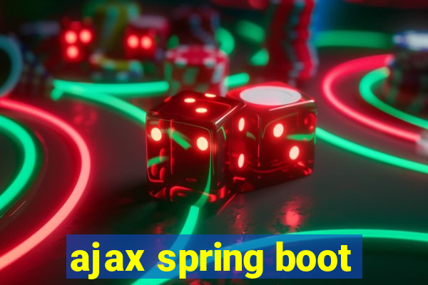 ajax spring boot