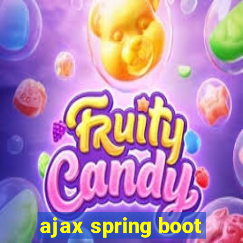 ajax spring boot