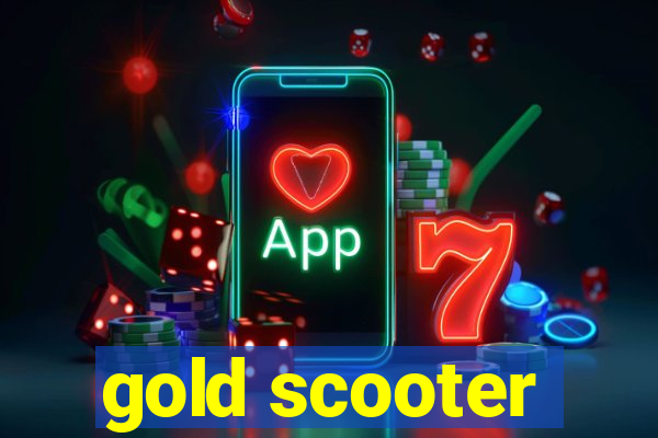 gold scooter