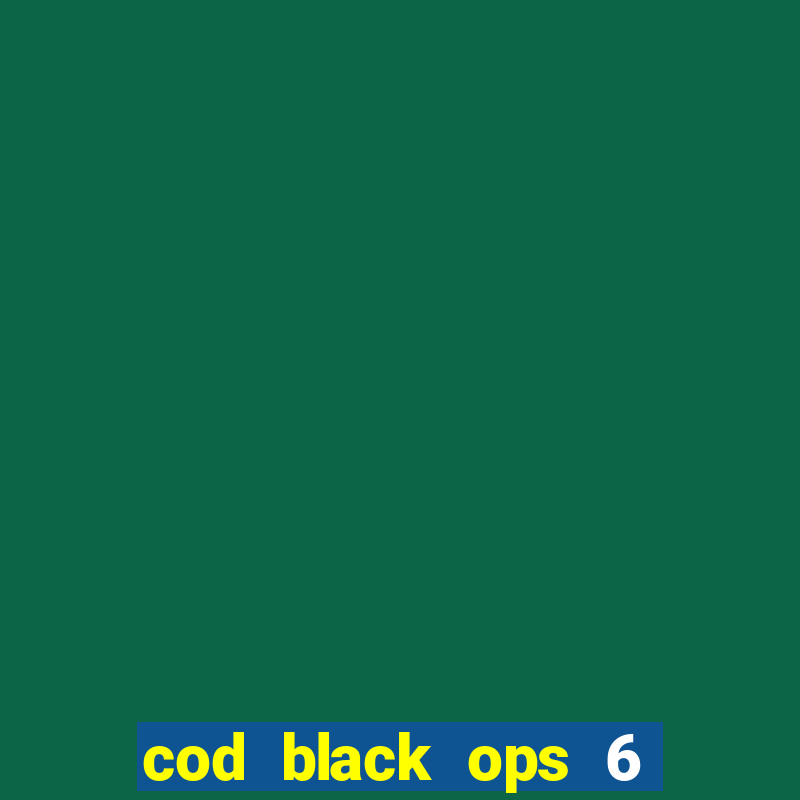 cod black ops 6 open beta