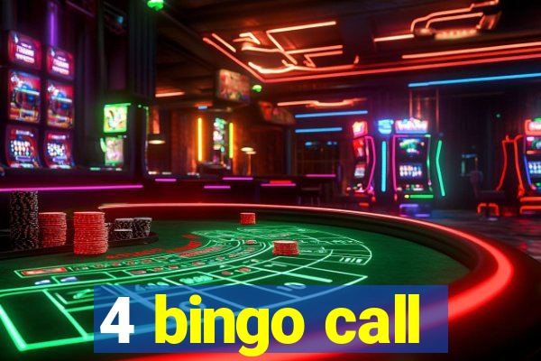 4 bingo call