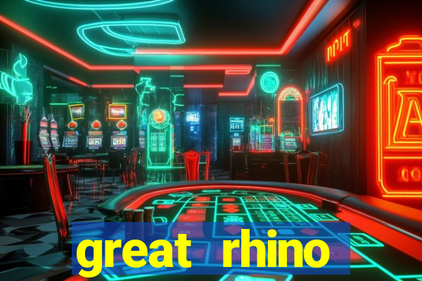 great rhino megaways slot