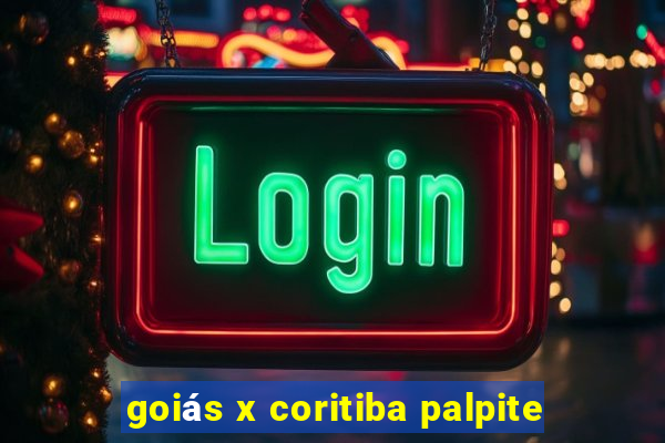 goiás x coritiba palpite