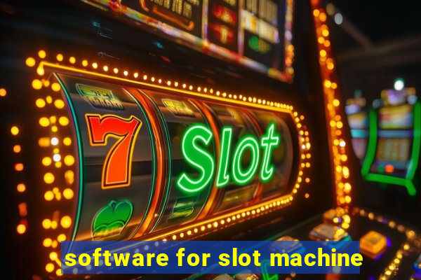 software for slot machine